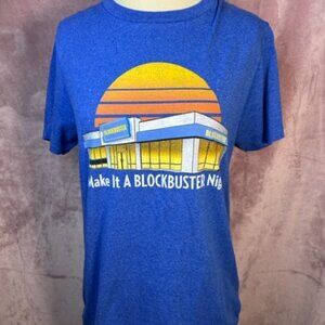 Unisex Blue Block Buster Shirt Size S